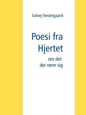 cover image of Poesi fra Hjertet